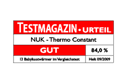 [Translate to South Africa:] Germany 2009: Good – NUK Baby Food Warmer Thermo Constant