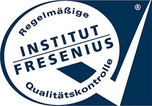 [Translate to South Africa:] Logo of the independent German Fresenius Institute